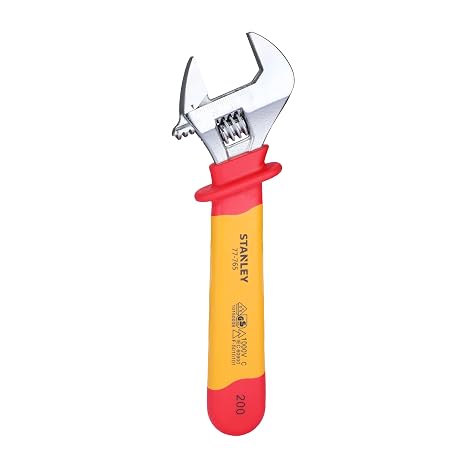 "STANLEY STMT77765-23 VDE ADJUSTABLE VDE ADJUSTABLE WRENCH - WRENCH 8"""