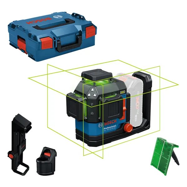 Bosch GLL 18V-120-33 CG Professional Line Laser, Green Laser - photo 2