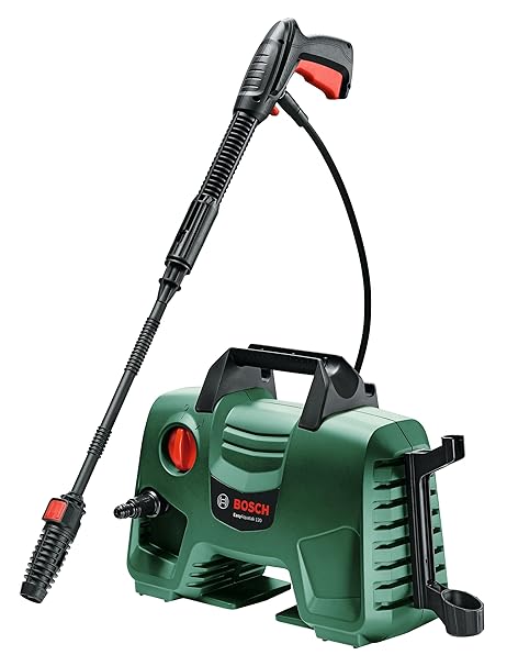 BOSCH Easy Aquatak 120 High Pressure Washer |1500-wt Motor | Max Pressure 120 Bar | Variable fan jet nozzle | Bosch Gun & Lance, Self-priming | Removing Heavy Dirt from Small Cars