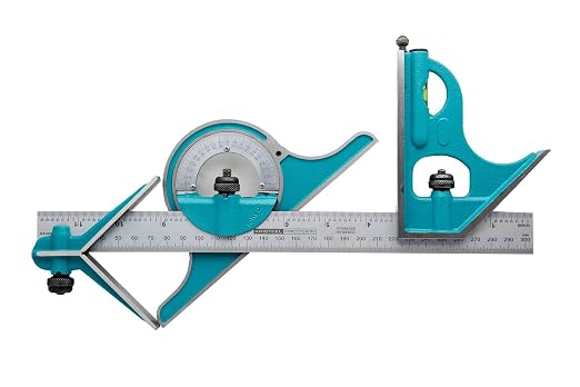 Kristeel 1516-KP Combination Try & Metre Square - Set 4 pc. 300 mm.