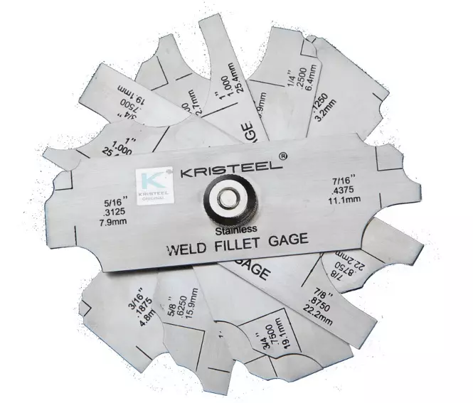 Kristeel LTWFG Leaf Type Weld Fillet Gage ,