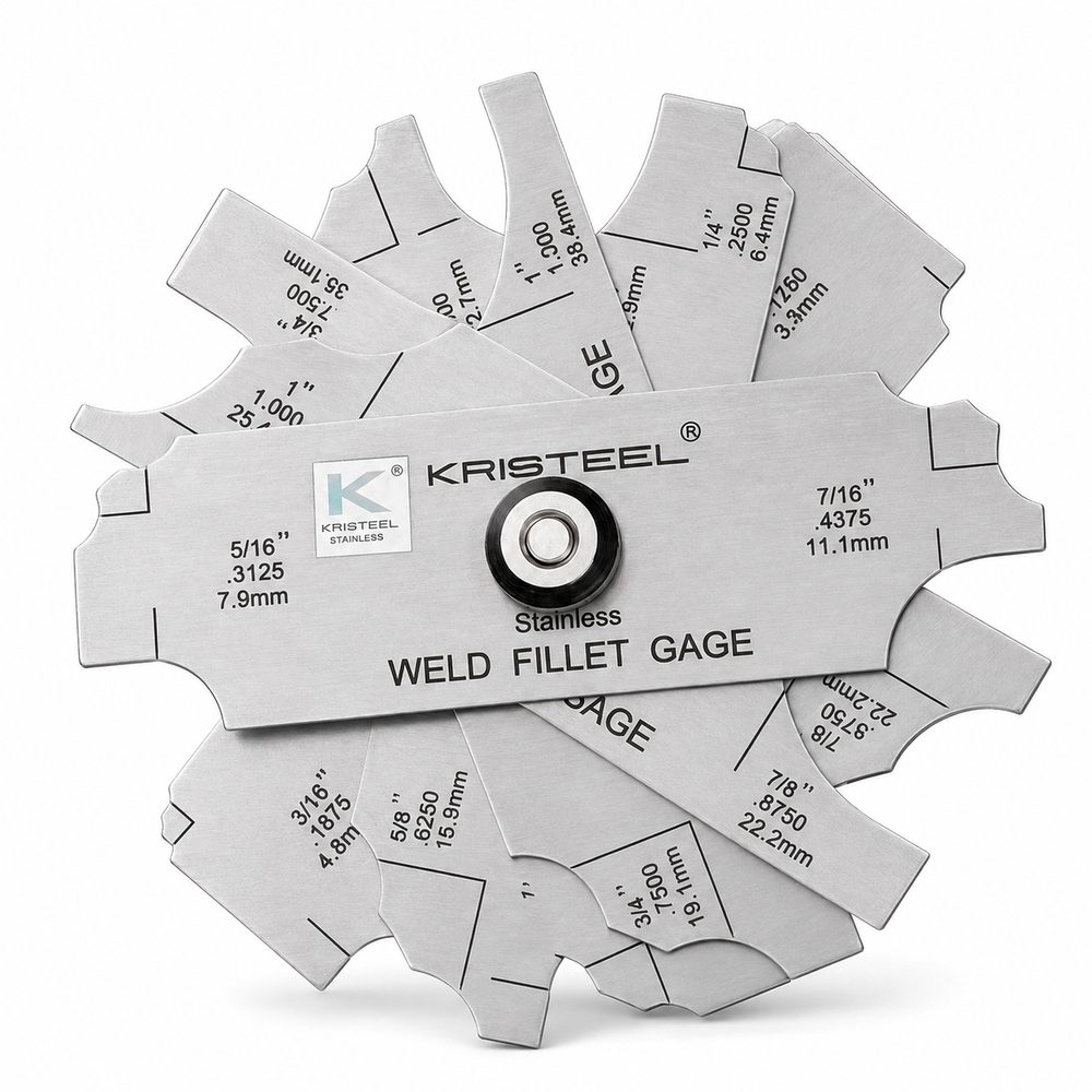 Kristeel LTWFG Leaf Type Weld Fillet Gage , - photo 2