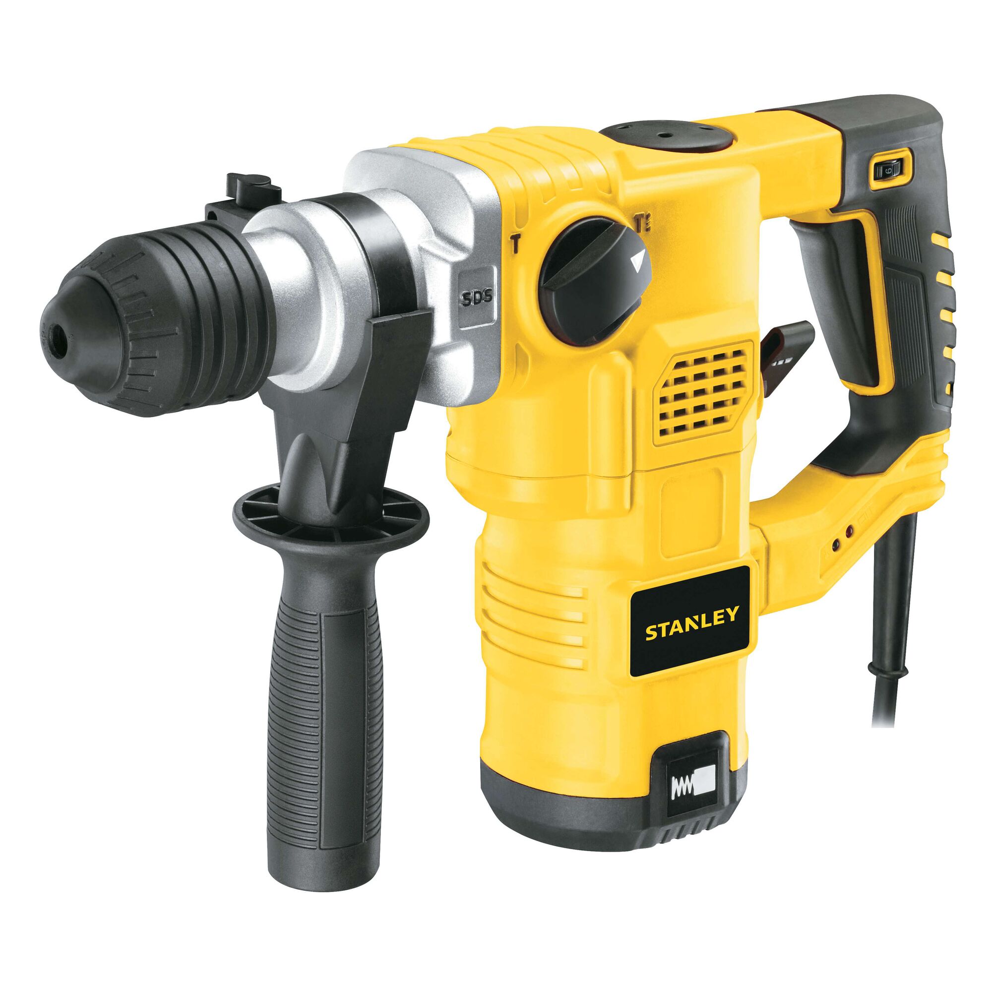 Stanley STHR323K-IN 1250W 32mm 3-Mode L-Shape SDS-Plus Rotary Hammer with Kit Box