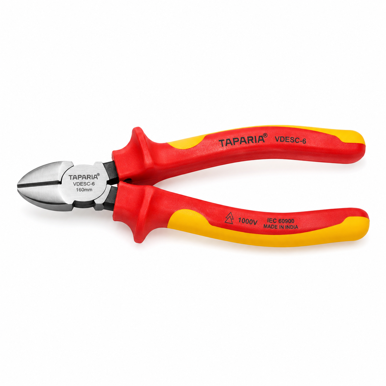Taparia VDESC-6 Side Cutting Pliers 160mm | IEC 60900 Insulated