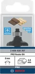 Bosch Router Bit Ogee Fillet Bit R4.8xØ31.8xL12.4xS8 - 2608628357