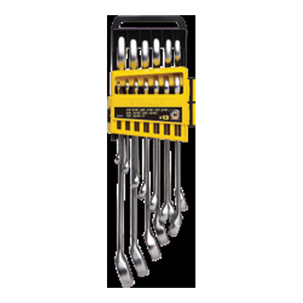 "STANLEY STMT78096-8 13PC COMB SPANNER SET (INCHES) 1/4"", 5/16"","