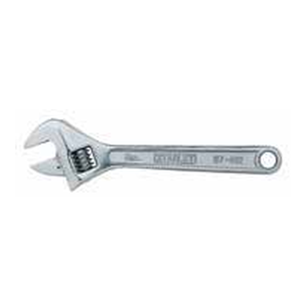 "STANLEY 87-367 STMT87431-8 ADJUSTABLE WRENCH CHROME PLATED - 150MM-6"""