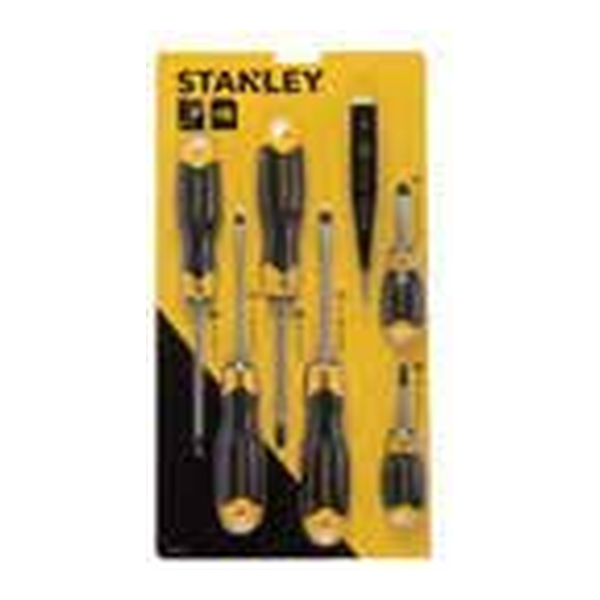 STANLEY STHT65242-8 6PC CUSHION 6PC CUSHION GRIP SCREWDRIVER SET - GRIP SET -CARDED