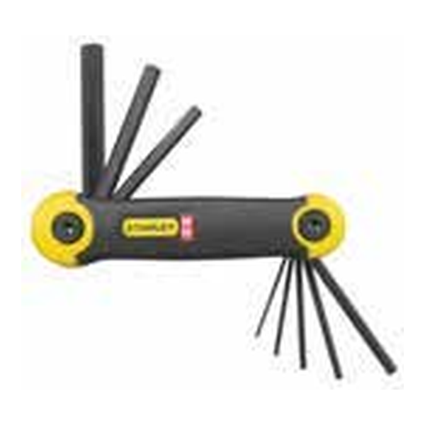 STANLEY 2-69-264 8 PIECE METRIC FOLDING HEX KEY SET