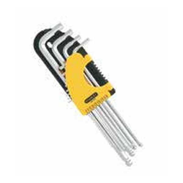 STANLEY 94-158 9PC EXTRA LONG 9PC EXTRA LONG BALL POINT HEX KEY - BALL POINT HEX (1.5, 2, 2.5, 3, 4,