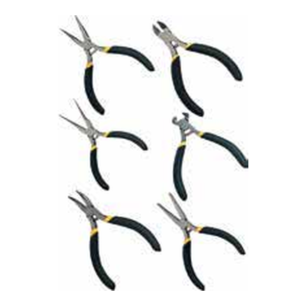 "STANLEY STHT84122-8 MINIATURE BASIC BASIC FLAT NOSE PLIERS 4"""