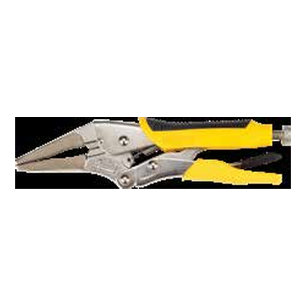 STANLEY 84-389-S LONG NOSE LOCKING LOCKING PLIER - LONG NOSE WITH GRIP Hand - PLIER-9.5 IN LENGTH