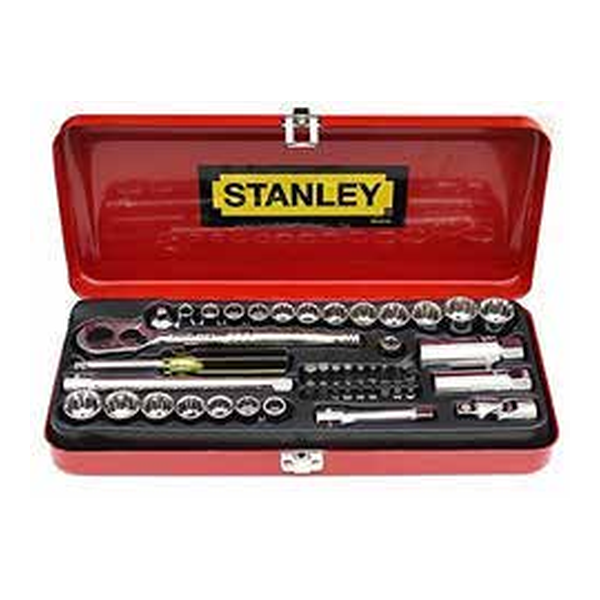 "STANLEY 89-516 46 PC 3/8"" SQ DRIVE SOCKET SET"