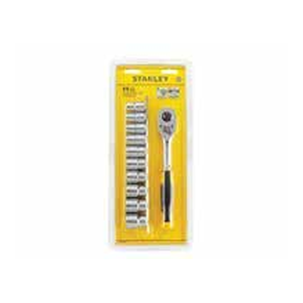 STANLEY STMT45501 1/2DR 11PCS PEAR HEAD RATCHET SET METRIC