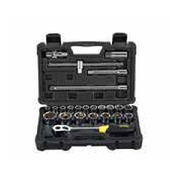 STANLEY STMT72795-8 24 PC 1/2 SQ. DRIVE 6 PT SOCKET SET
