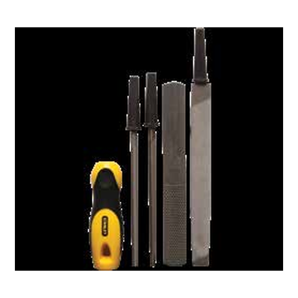 STANLEY 22-314 5 PC FILE SET - 22-171, 22-307, 22-306,