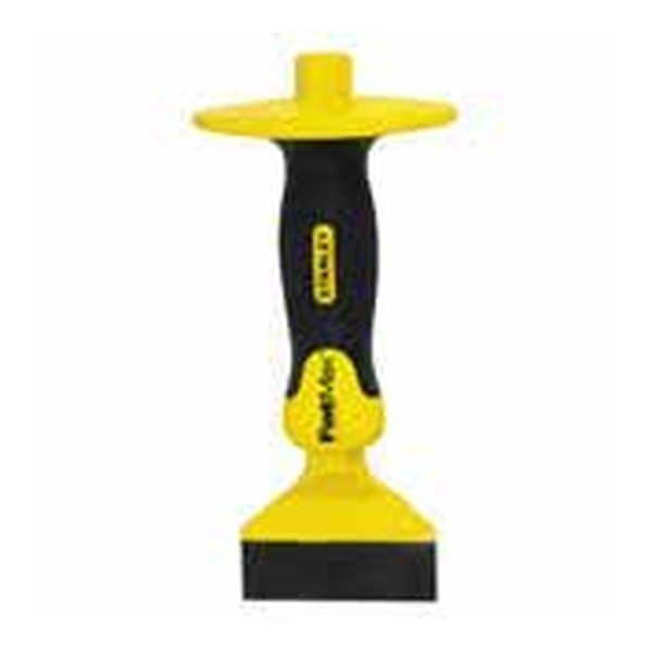 STANLEY 4-18-329 CONCRETE CONCRETE CHISEL WITH GUARD - CHISEL 3/4X12