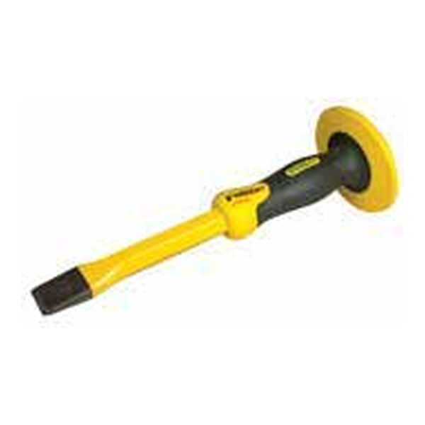 STANLEY 4-18-333 MASON MASON CHISEL WITH GUARD - CHISEL 45X250MM