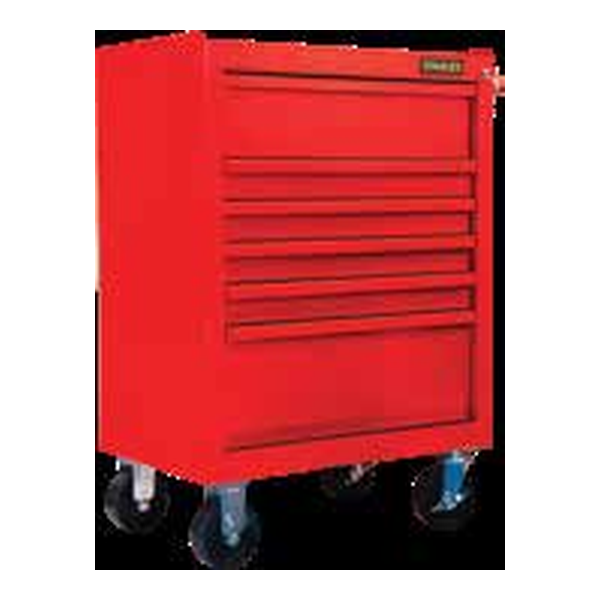 STANLEY STST74424-8 6 DRAW TROLLEY DRAWER DIMENSIONS - RED (699X460X797 MM)