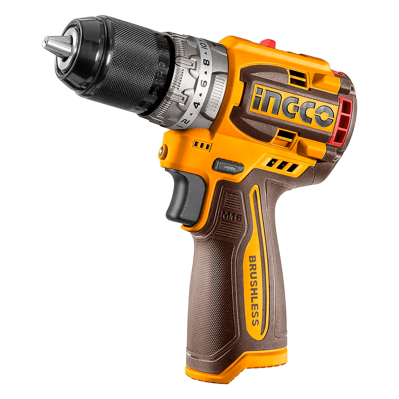 INGCO CIDLI201668 - Brushless Cordless Impact Drill, 20V, 166Nm