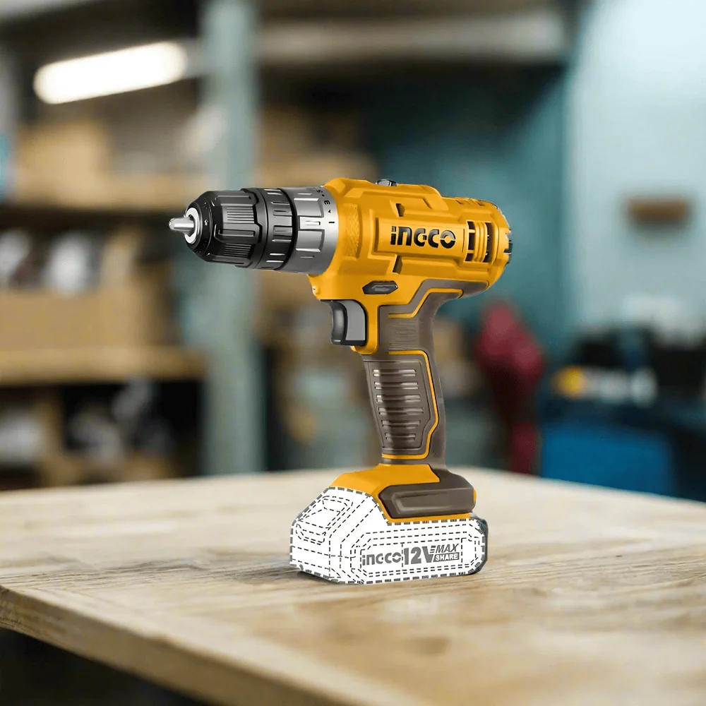 INGCO CDLI1228 - Cordless Drill, 12V, 25Nm