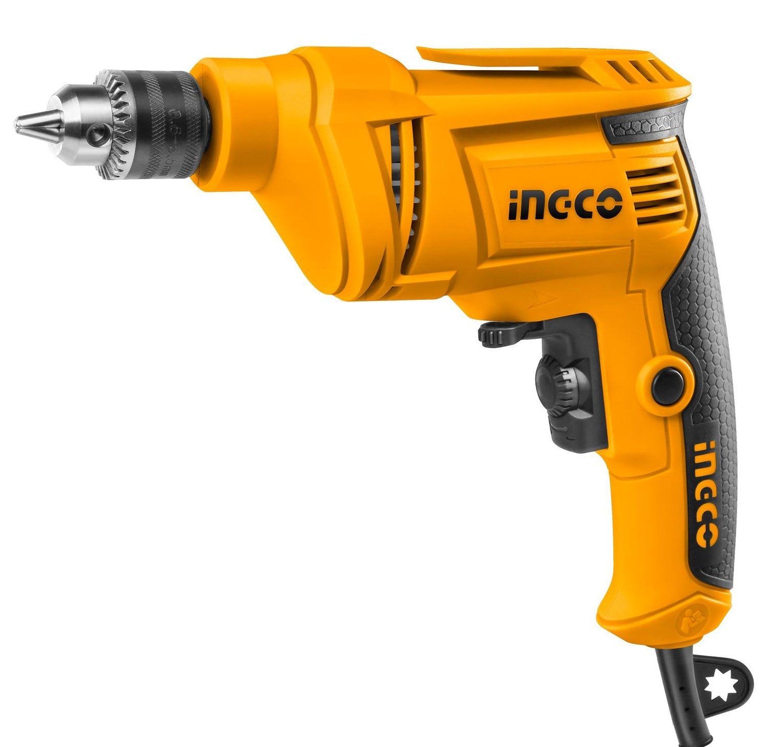 INGCO ED4508 - Electric Drill, 450W, 6.5mm drilling capacity, 0-4300rpm, 220-240V