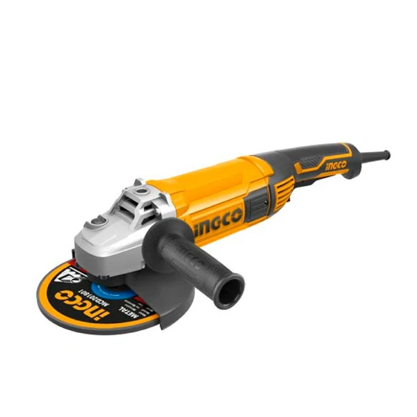INGCO AG220018 - Angle Grinder, 2200W, 230mm, 6600rpm