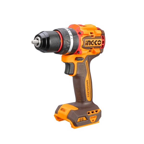 INGCO CIDLI20668 - Brushless Cordless Impact Drill, 20V, 66 Nm