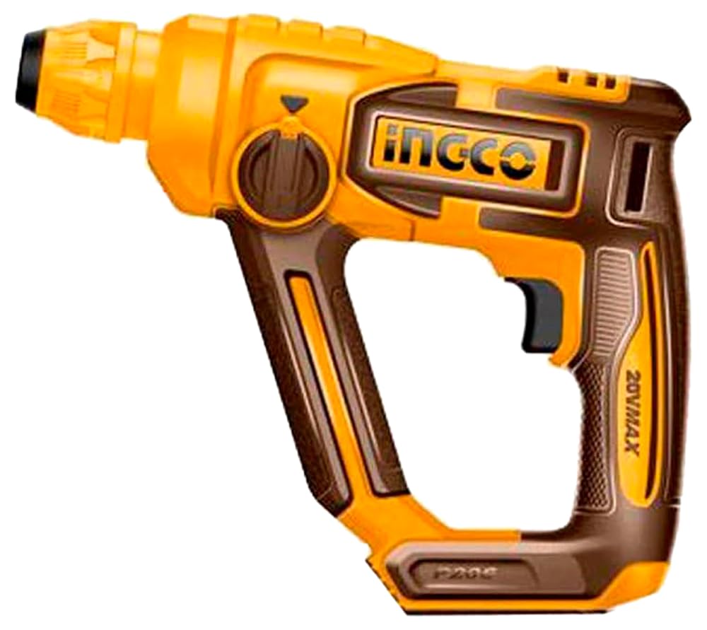 INGCO CRHLI201681 - Cordless Rotary Hammer, 20V, 16 mm, 1.5 J