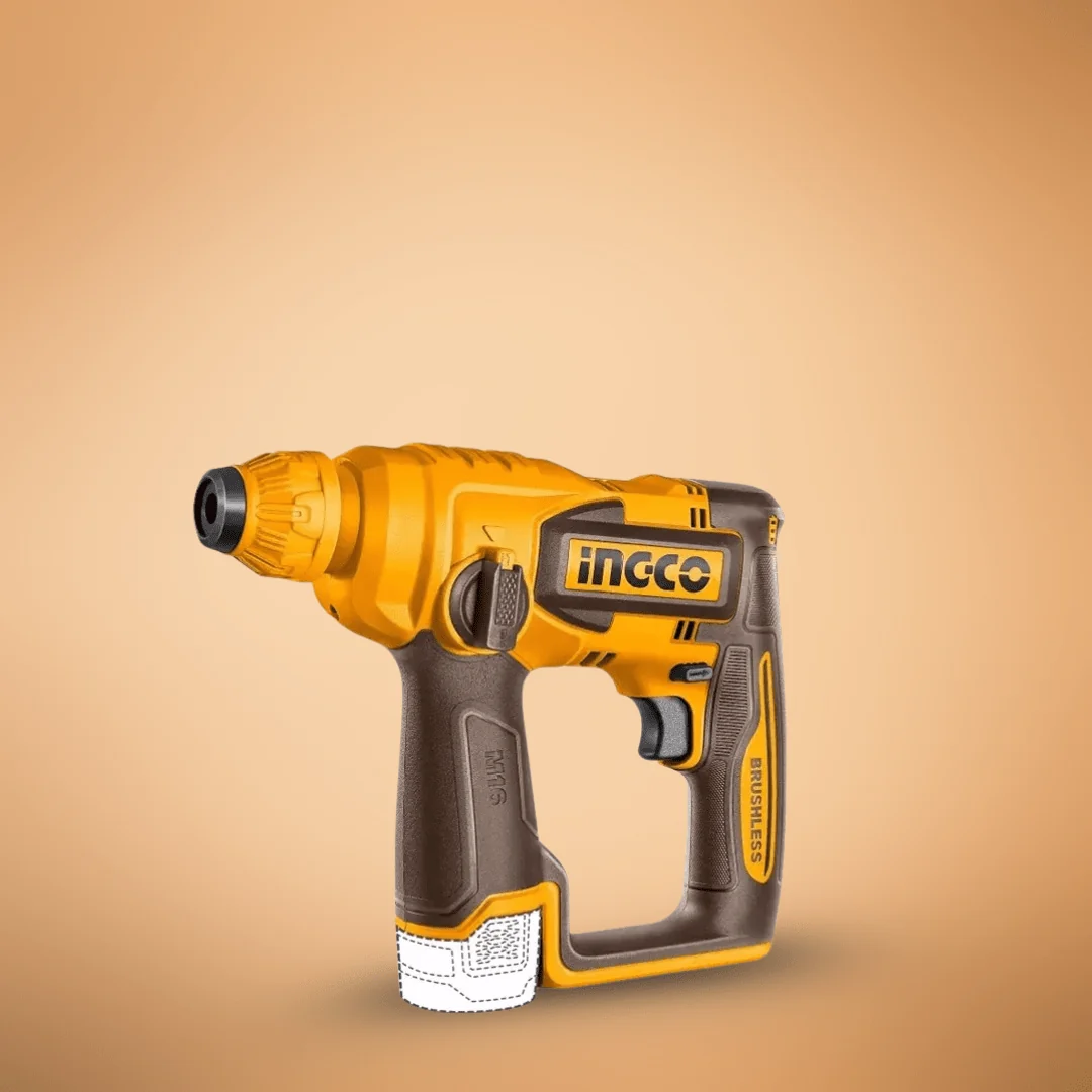 INGCO CRHLI201881 - Cordless Rotary Hammer, 20V, 18 mm, 1.8 J