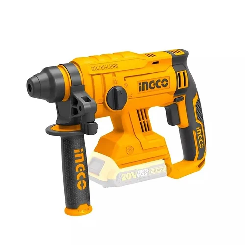 INGCO CRHLI202081 - Cordless Rotary Hammer, 20V, 22 mm, 2.0 J
