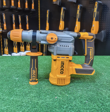 INGCO CRHLI20288 - Cordless Rotary Hammer, 20V, 28 mm, 4.5 J