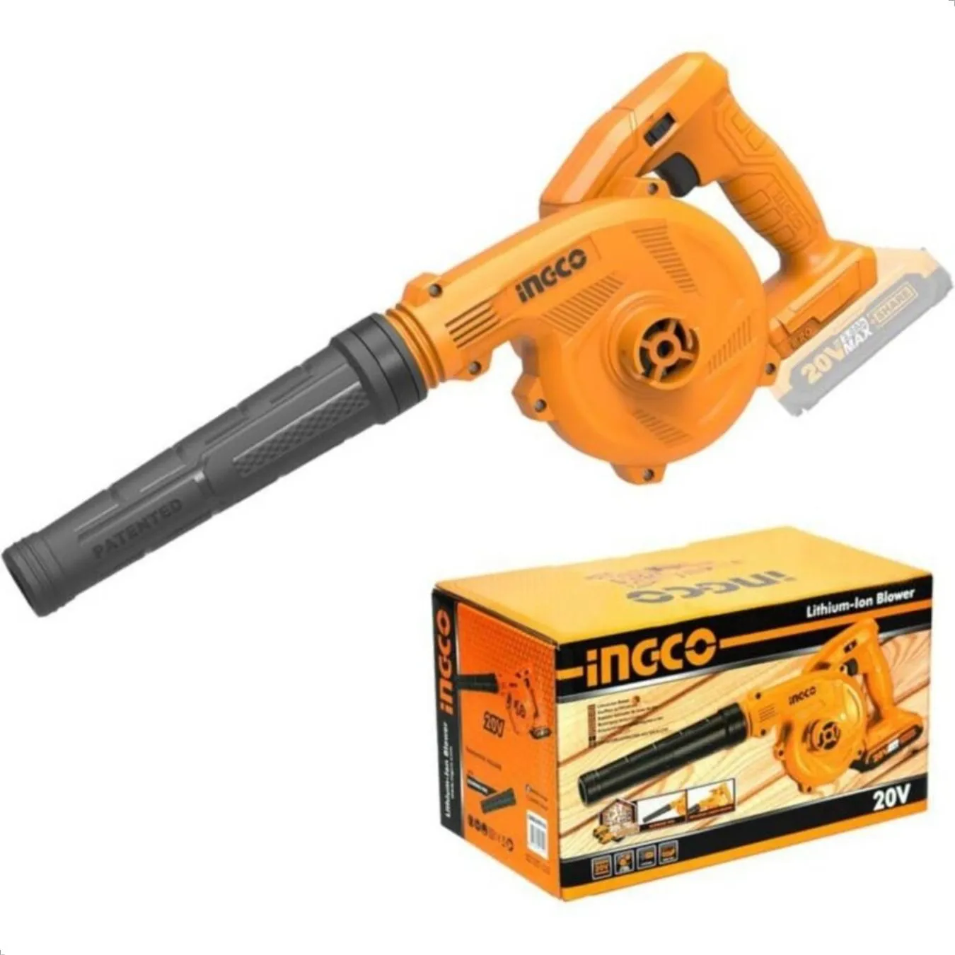 INGCO CABLI200181 - Cordless Blower, 20V, 2.7 m³/min