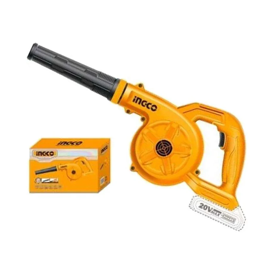 INGCO CABLI20028 - Cordless Blower, 20V, 2.7 m³/min