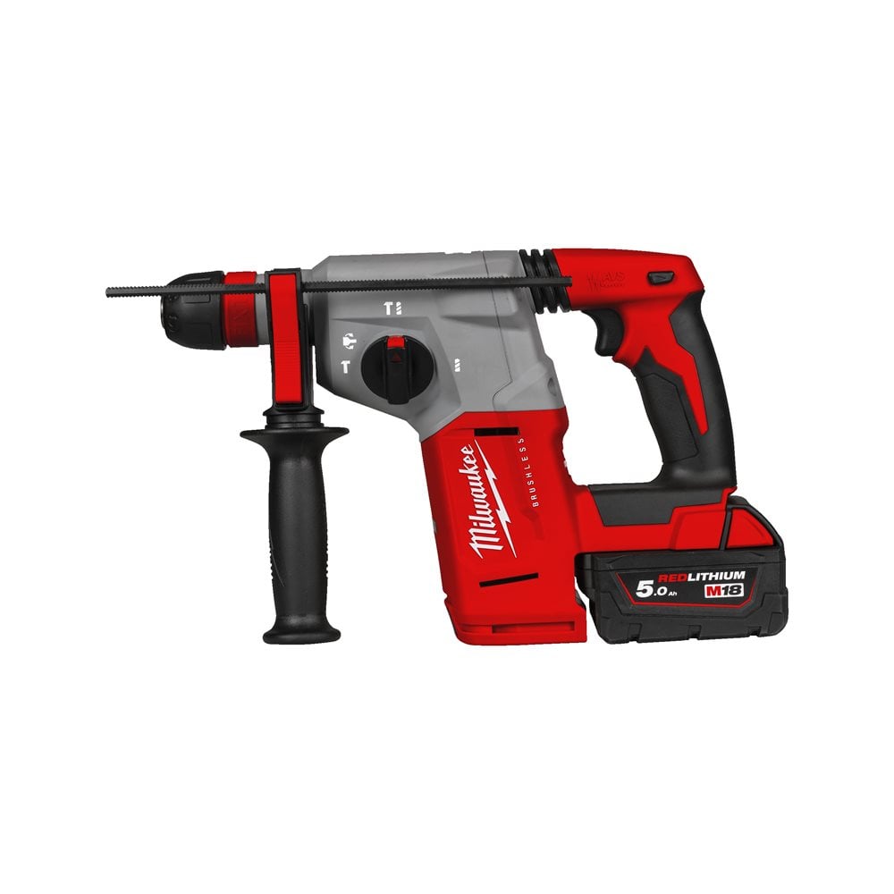 Milwaukee M18 BLHX - Brushless 4-Mode 26 mm SDS-Plus Rotary Hammer Kit with FIXTEC