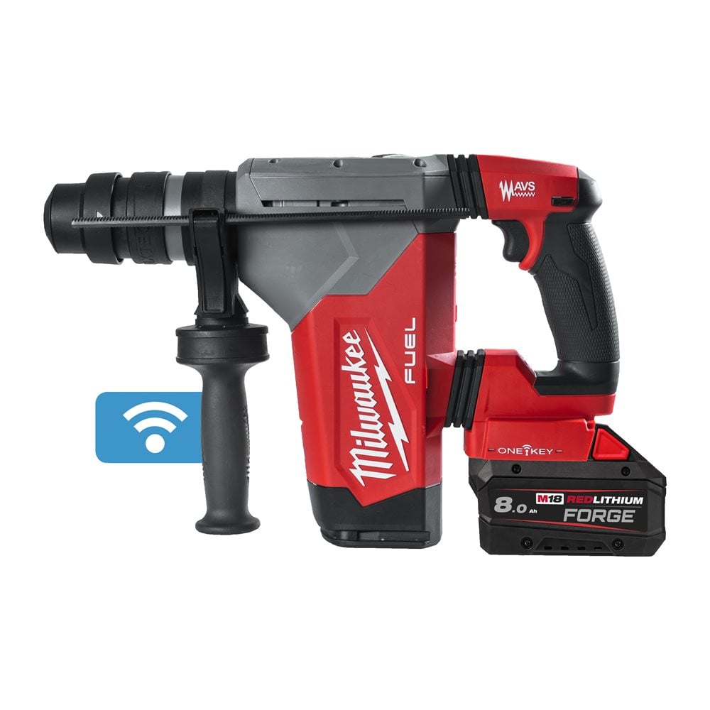 Milwaukee M18 ONEFHPX - FUEL ONE-KEY High Performance 32 mm SDS-Plus Rotary Hammer Kit with FIXTEC