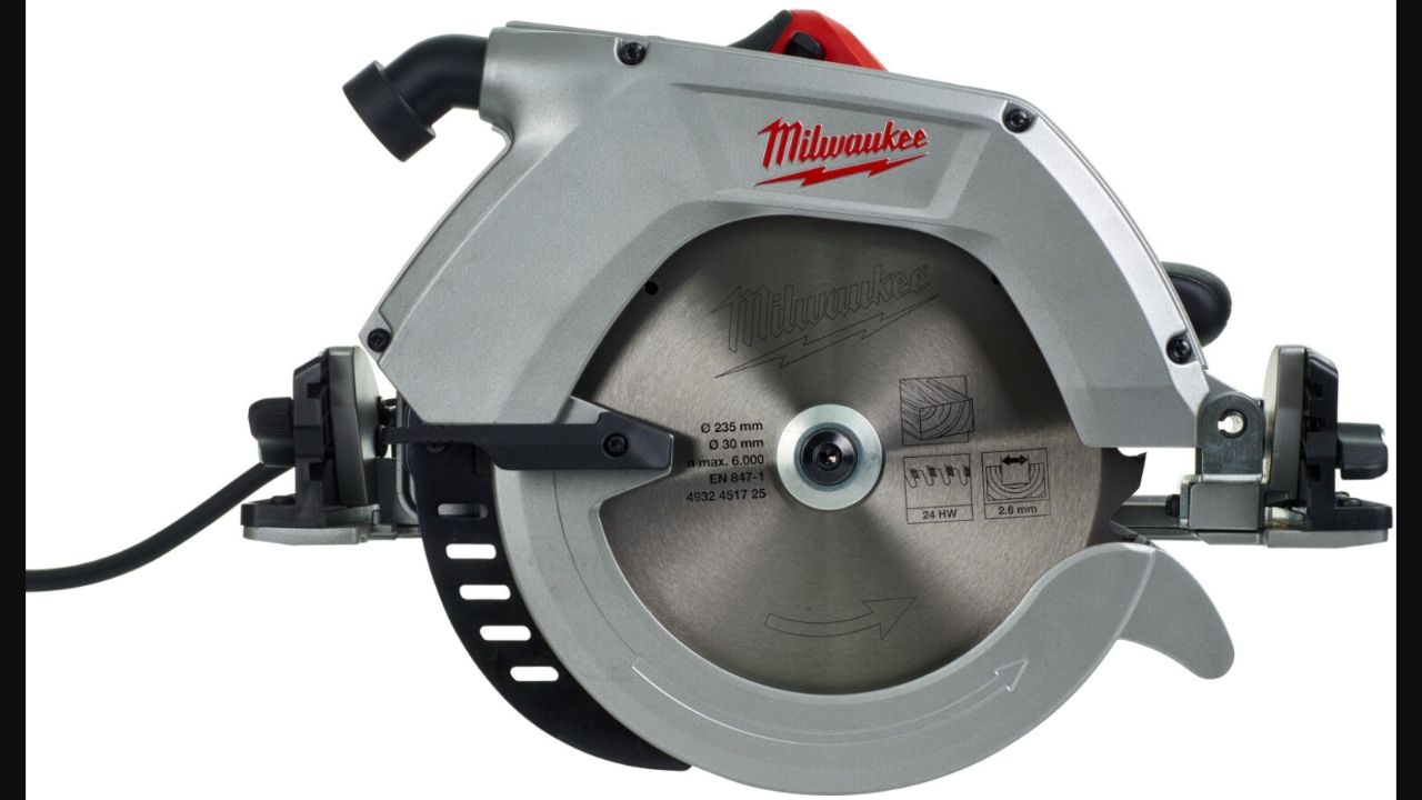 Milwaukee CS 85 CBE - 2200 W 235 mm Circular Saw with Brake
