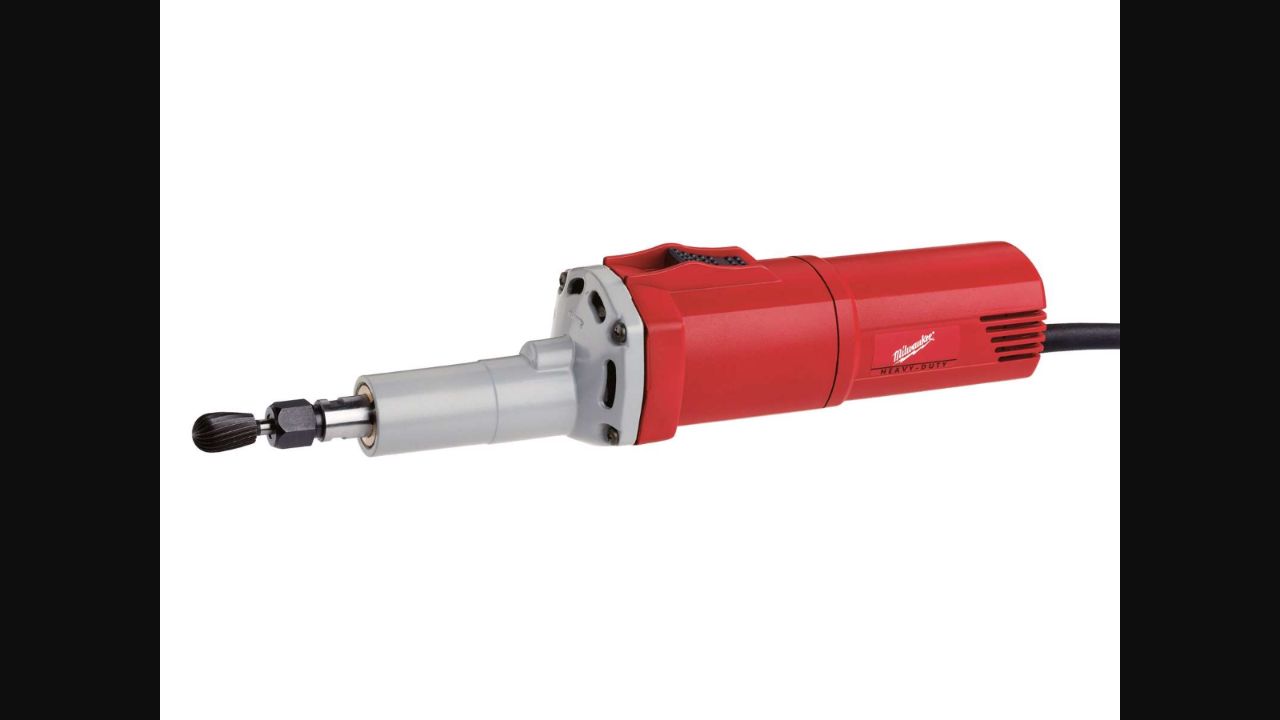 Milwaukee DG 7 E - 600 W Variable-Speed Straight Grinder