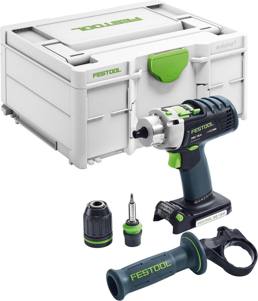 Festool TPC 18/4 QUADRIVE Cordless Tool