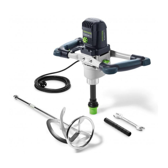 Festool MX 1200/2 E EF Two-Speed Paddle Mixer