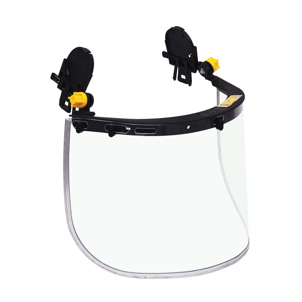 KARAM ES51 Helmet-Mountable Clear Polycarbonate Face Shield