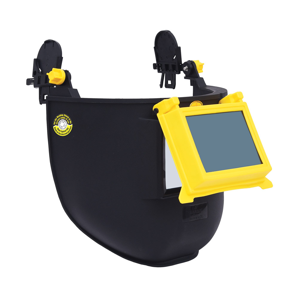 KARAM ES71 Helmet-Mountable Welding Shield with Flip-Up Lens