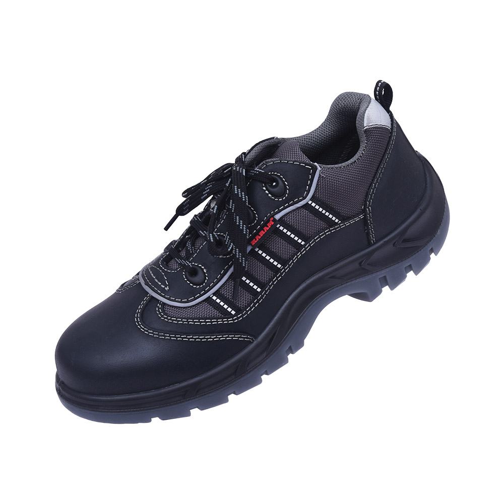 KARAM FS62 Executive Black Leather Lace-up Safety Shoes