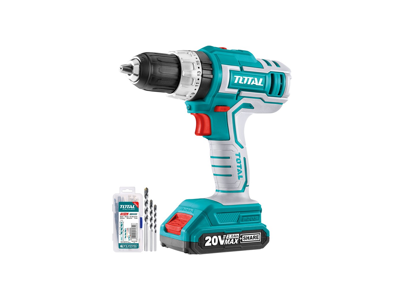 Total Cordless Impact Drill TIDLI20031
