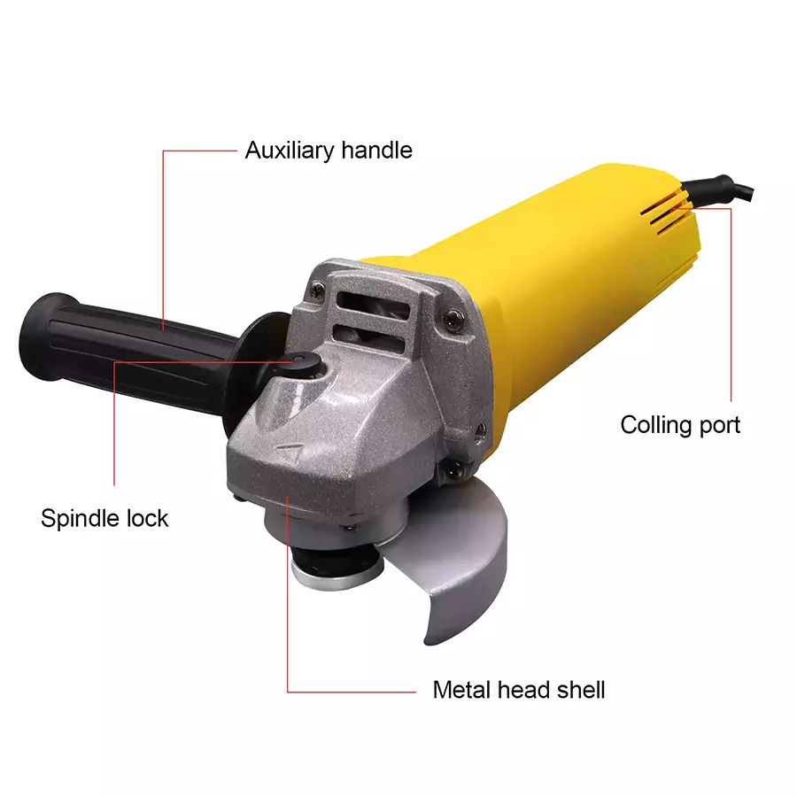 PowerHouse PHAG100 670W 100mm Angle Grinder