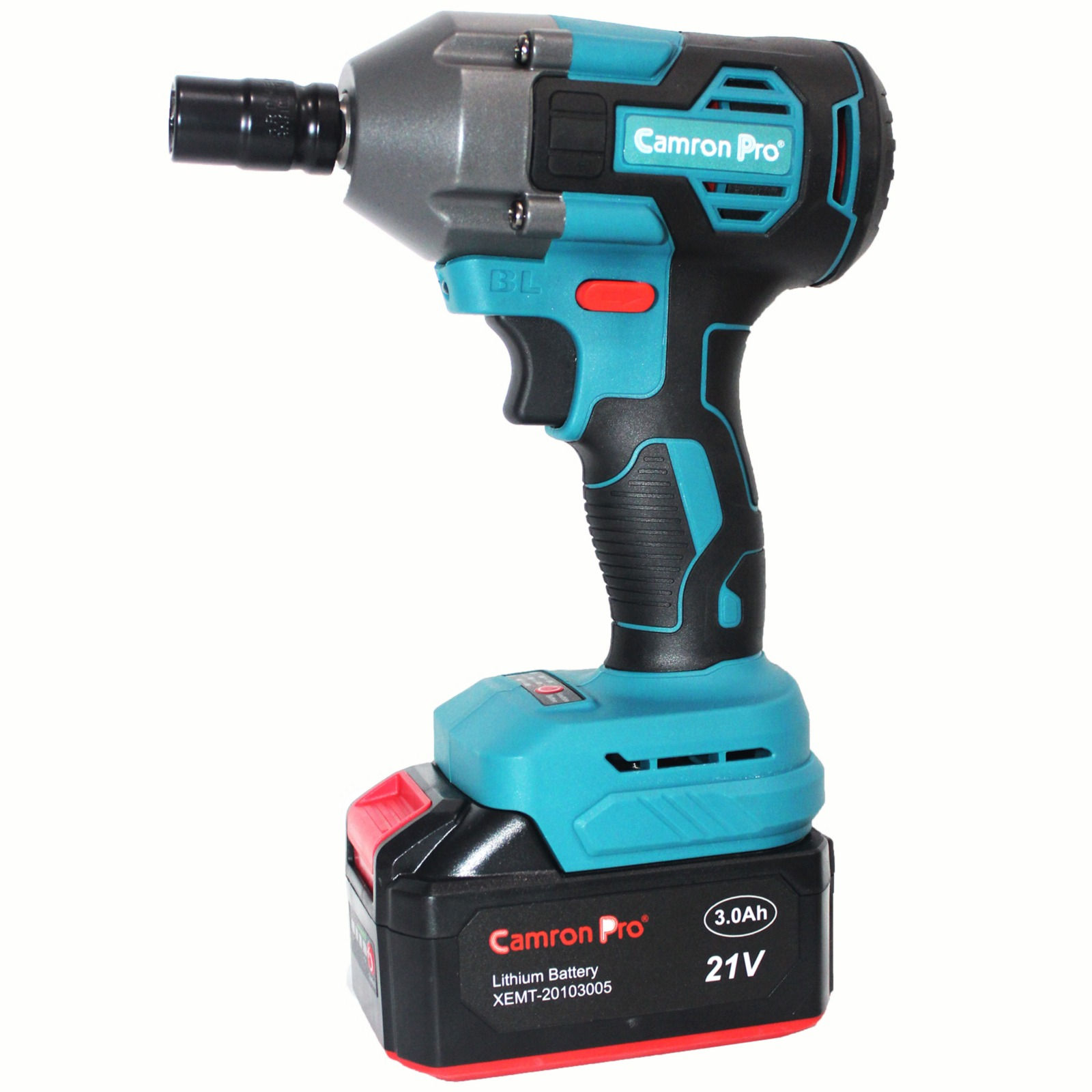 Camron Pro CP-CIW-2110 21V 350Nm Cordless Impact Wrench Kit