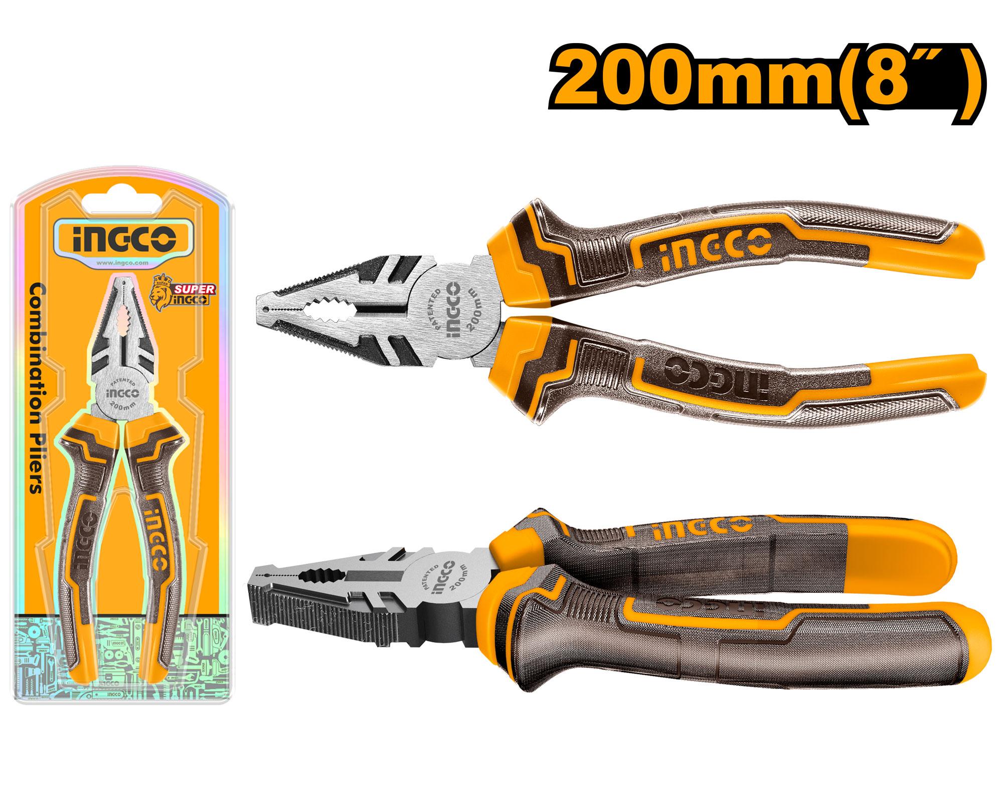 INGCO Combination Pliers 8 inch HCP08208