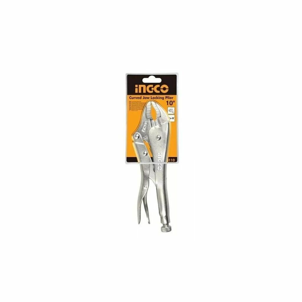INGCO Curved Jaw Locking Pliers 10 inch HCJLW0110