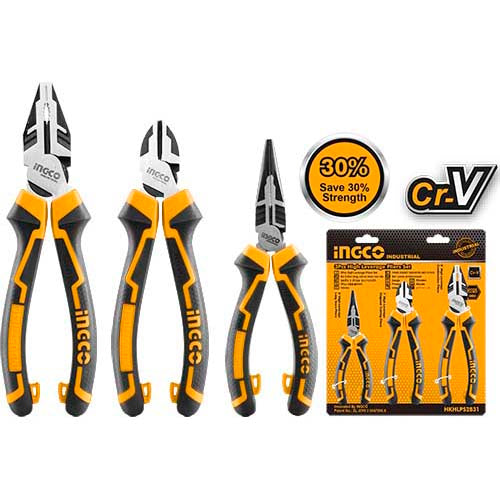 INGCO High Leverage Pliers Set 3 Pieces HKHLPS2831