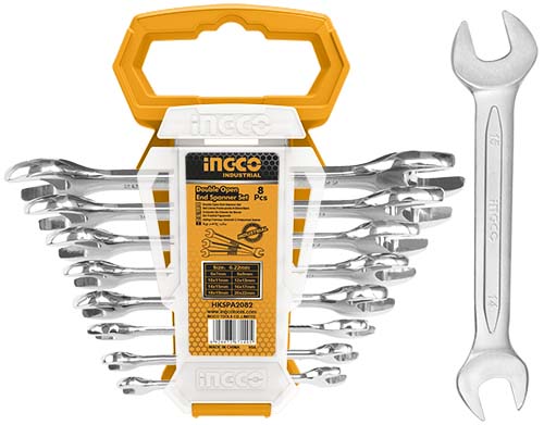 INGCO Double Open-End Spanner Set – HDO151212